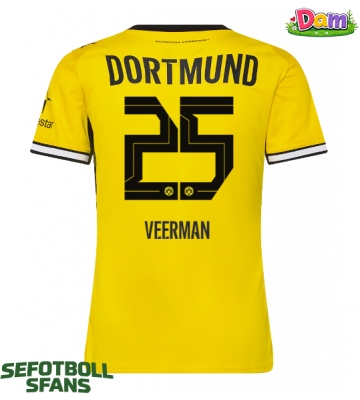 Borussia Dortmund Joey Veerman #25 Hemmatröja Kvinnor 2026-27 Kortärmad